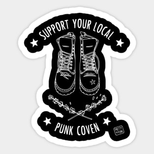 Support Your Local Punk Coven Sticker